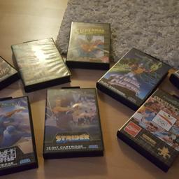 Ich habe hier diverse Spiele für die 90iger Jahre Console Sega Mega Drive zu verkaufen da die Konsole schlicht und ergreifend nicht mehr auffindbar ist.  3 € pro Spiel Gesamt 12 €