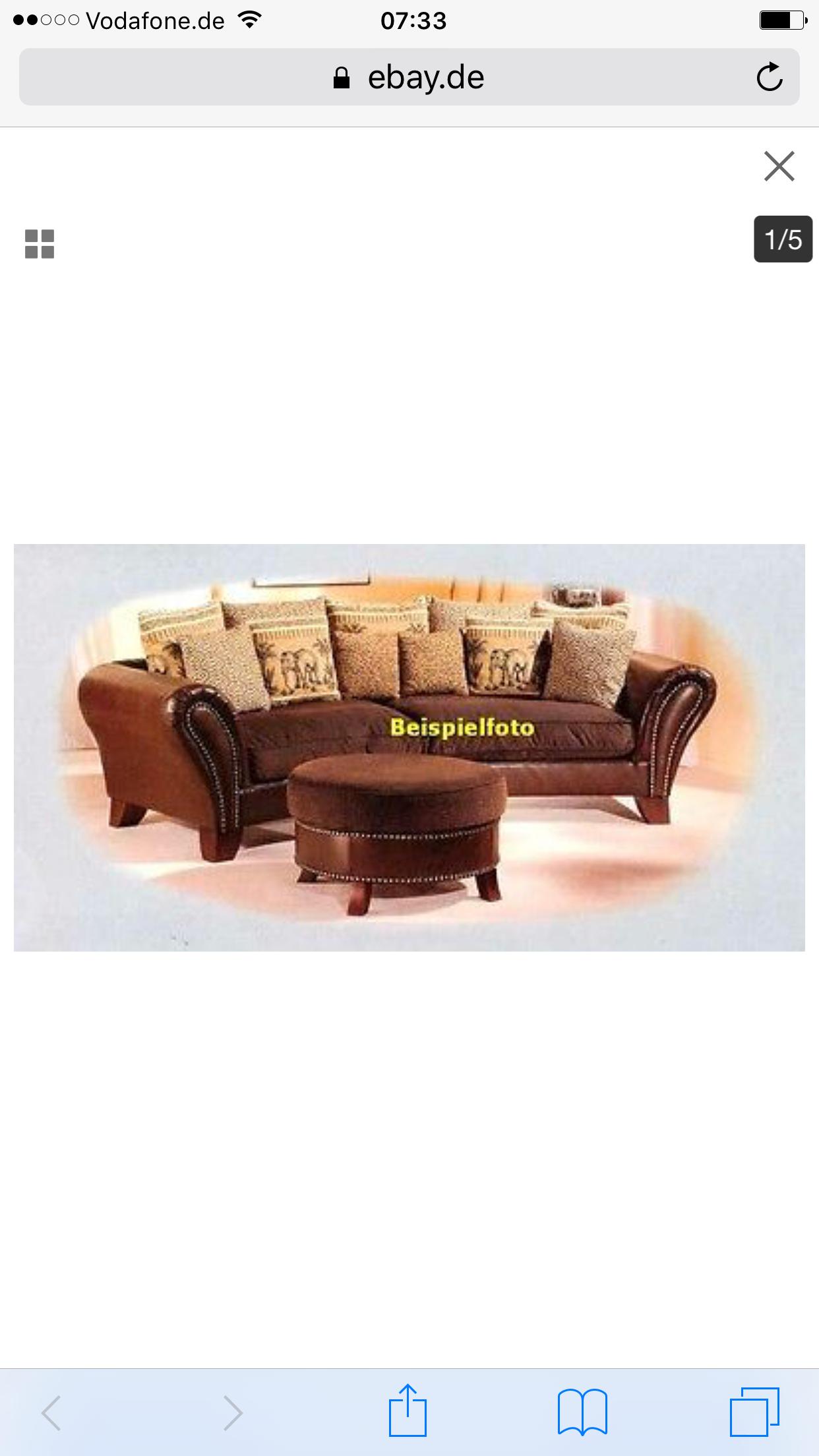 BIG Sofa / Couch im Kolonialstil Afrika XL in München für 199,00 € zum Verkauf Shpock DE