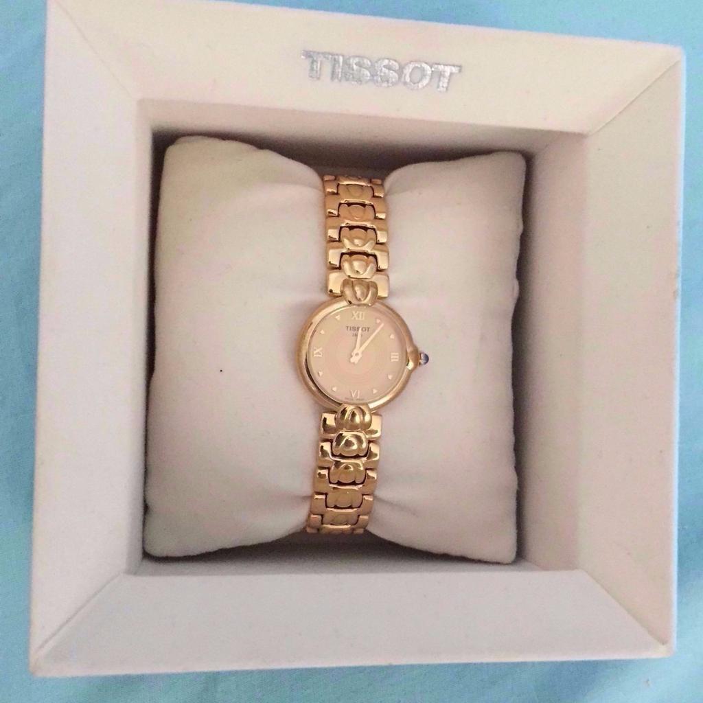 Tissot Ladies watch gold Plated G226 326 in IG8 Woodford for