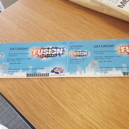 X2 fusion festival tickets - saturday 2nd September