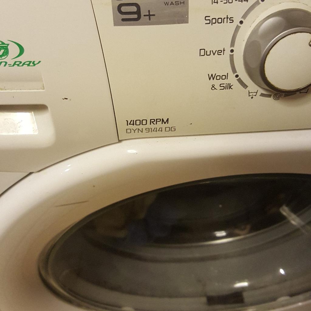 e01 hoover washing machine