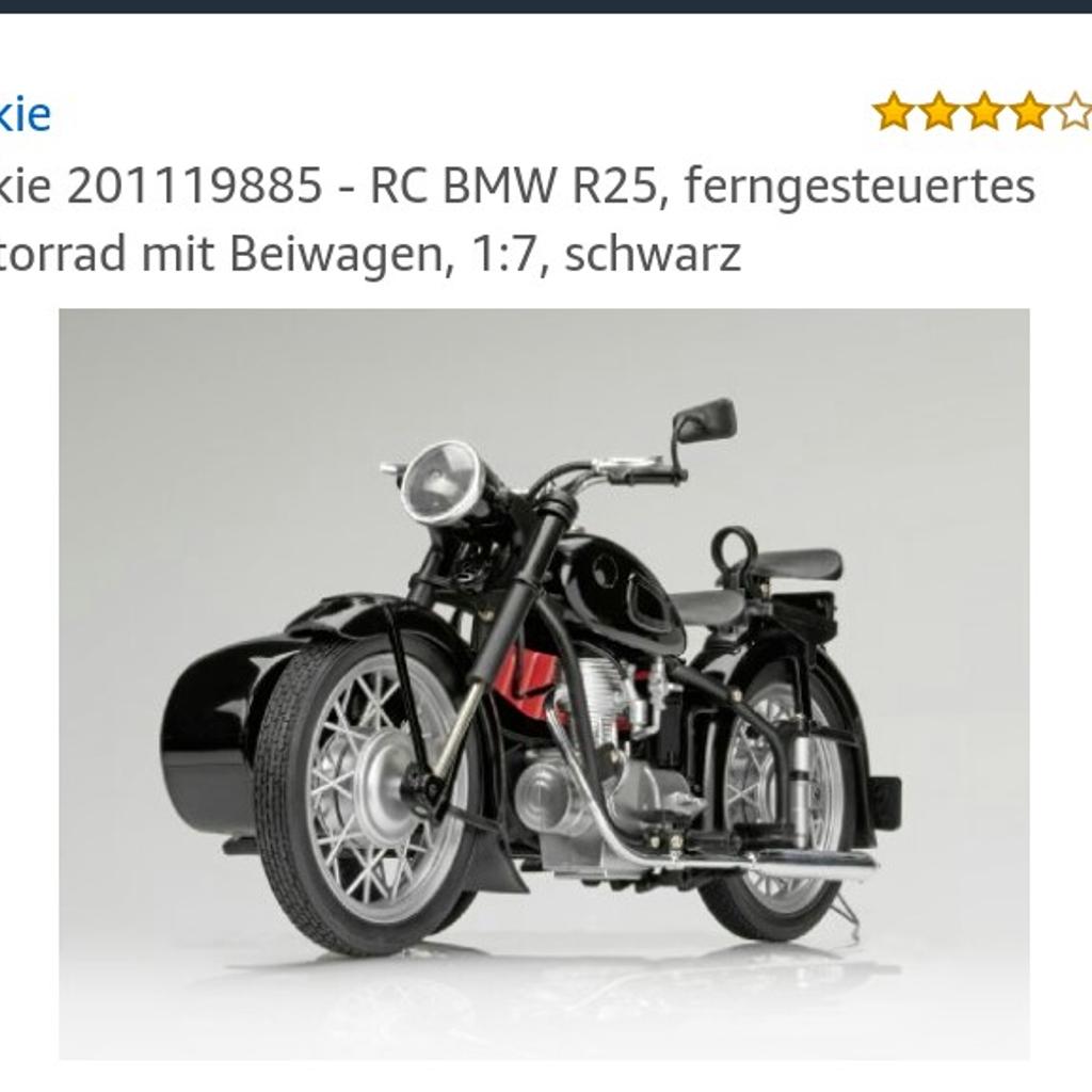 Ferngesteuertes BMW-Motorrad mit Beiwagen in 55743 Fischbach für