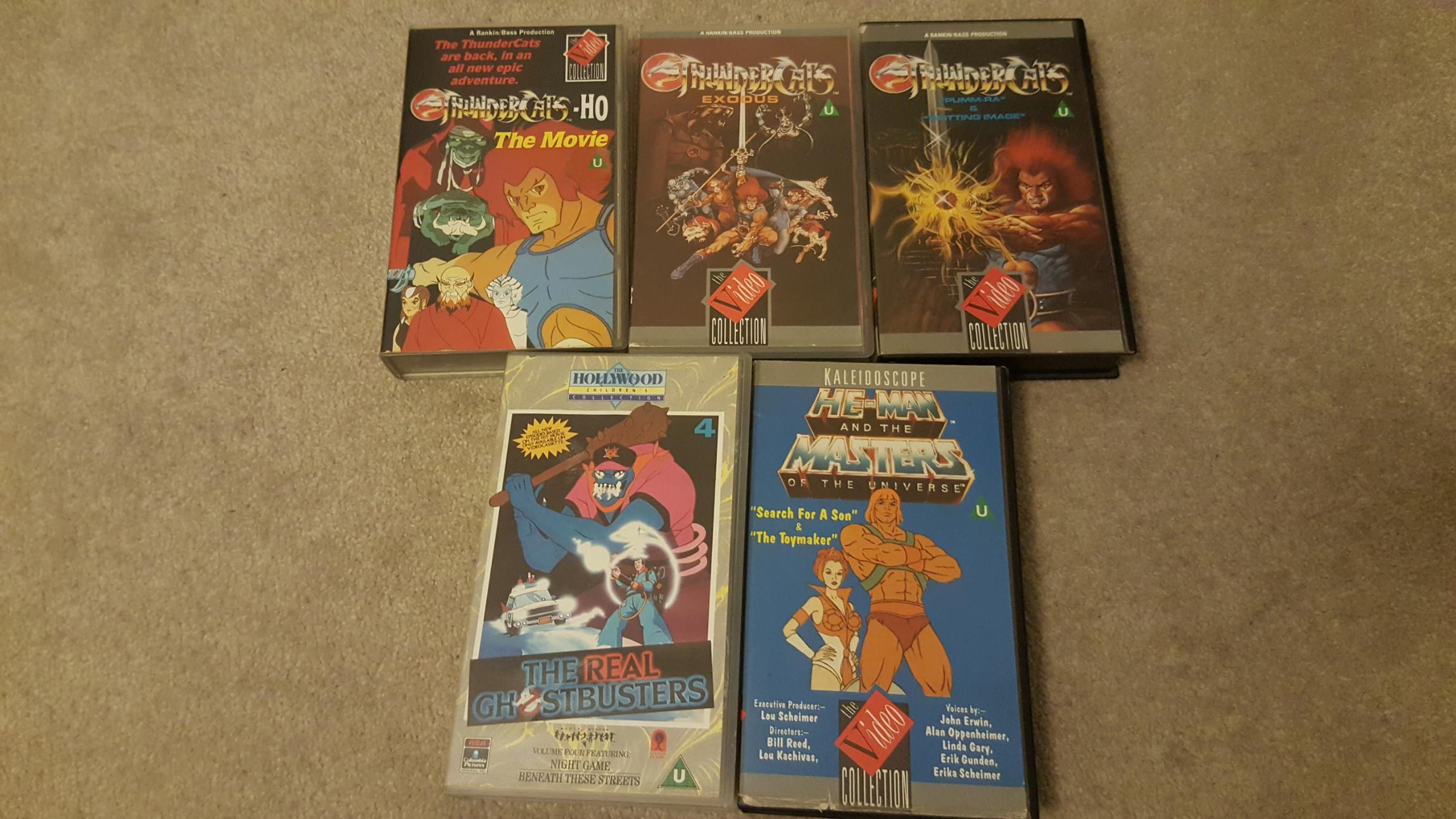 80's Thundercats He Man Ghostbusters VHS in NR3 Norwich for £20.00 for ...