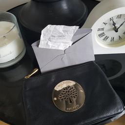 HERE I AM SELLING MY WELL LOVED LEATHER MULBERRY CLUTCH / PURSE.

IT HAS ONLY BEEN USED A FEW TIMES, WITH A FEW MINOR SCRATCHES ON THE FRONT BADGE, EVERY THING ELSE IS IN FANTASTIC CONDITION... AND MANY YEARS OF USE LEFTCLEAN INSIDE AND OUT WITH NO SCRATCHES TO THE LEATHER AT ALL. !!!
COMES WITH THE ORIGINAL RECEIPT AND RRP WAS £ 225.00

SORRY ORIGINAL BOX GOT DAMAGED
ONLY SELLING DUE TO RAISING FUNDS TOWARDS home 
THANKYOU FOR LOOKING