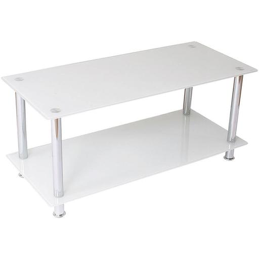 Buy & Sell Greater Manchester Bolton - Photos for New Boxed White Glass Coffee Table