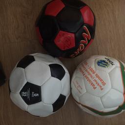 Three footballs need to be pumped up. Collection cheshunt not delivering or posting x
