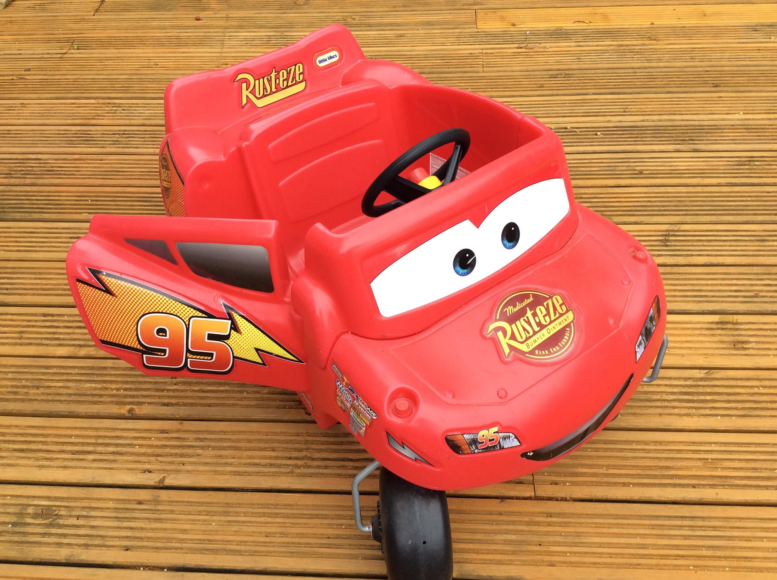 Little Tykes Lightning McQueen Car in M33 Sale for 40.00 for sale Shpock