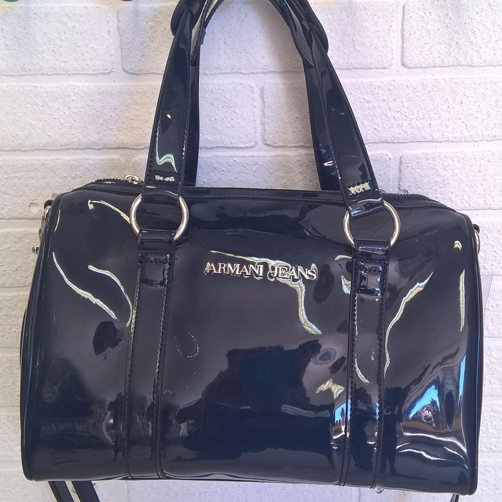 Bauletto armani clearance jeans vernice