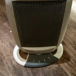 Electric heater with rotation