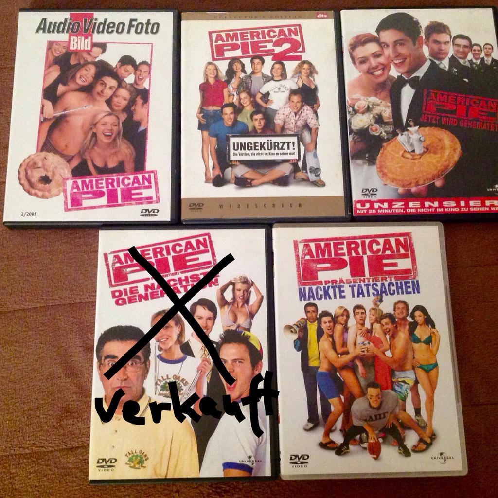 DVD Package: American Pie - 4 Filme in 60486 Frankfurt am Main für 4,00 €  zum Verkauf | Shpock DE