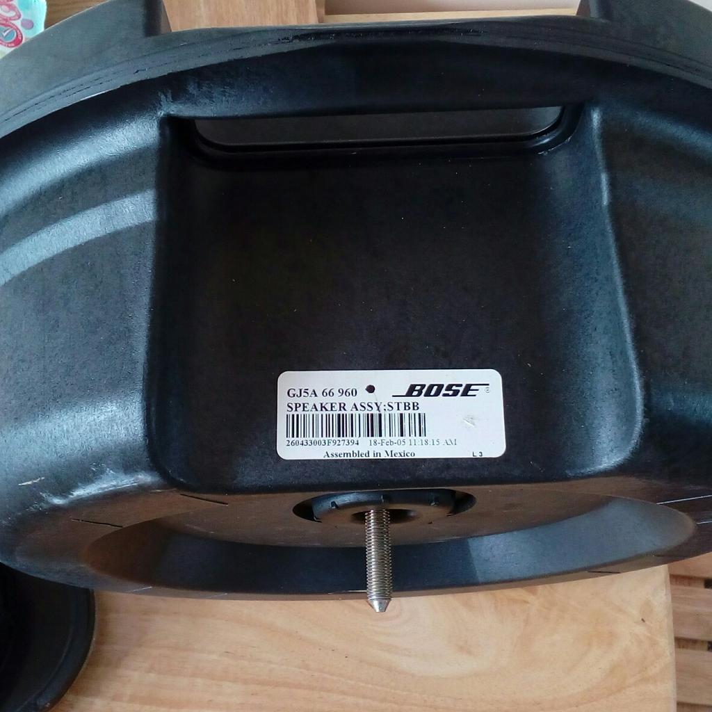 Mazda 6 BOSE sub woofer and speakers in DE55 Alfreton for £60.00 for ...