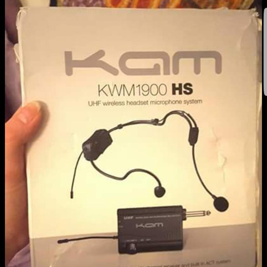 KAM wireless headset microphone in G42 Glasgow for 60.00 for sale