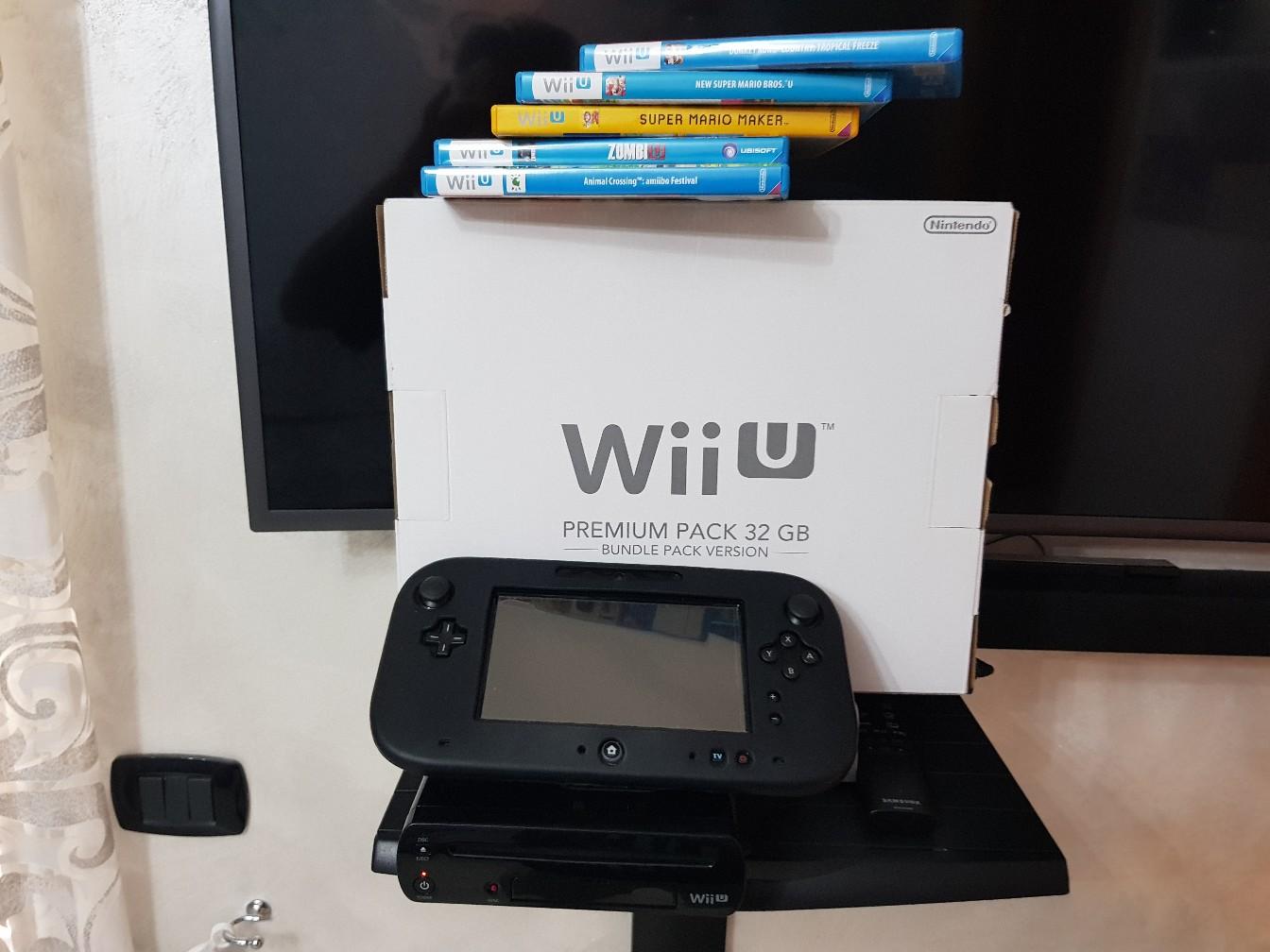 Wii U Premium 32GB - Nero + Super Mario Maker