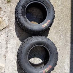 For sale 2x brand new maxxis razr tyres AT21x7-10

Buyer collects from coulsdon 

selling for £40 for both 

Thanks for looking