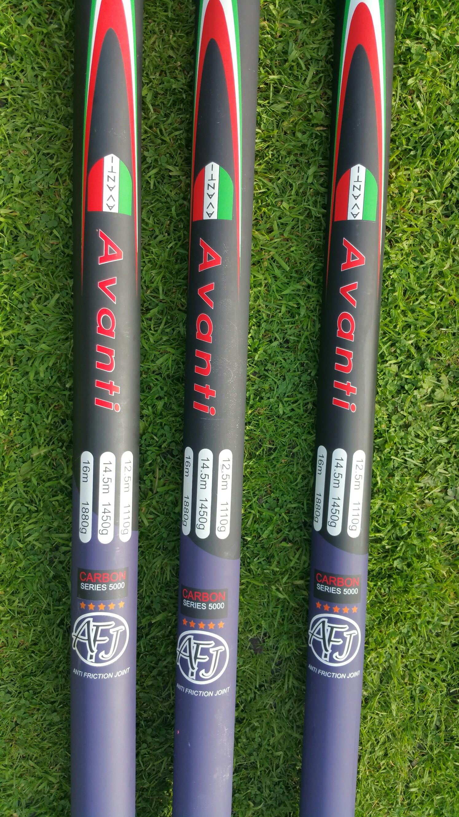 Avanti 16m fishing pole carp 3 top 2's in DY4 Tipton for 135.00 for sale |  Shpock