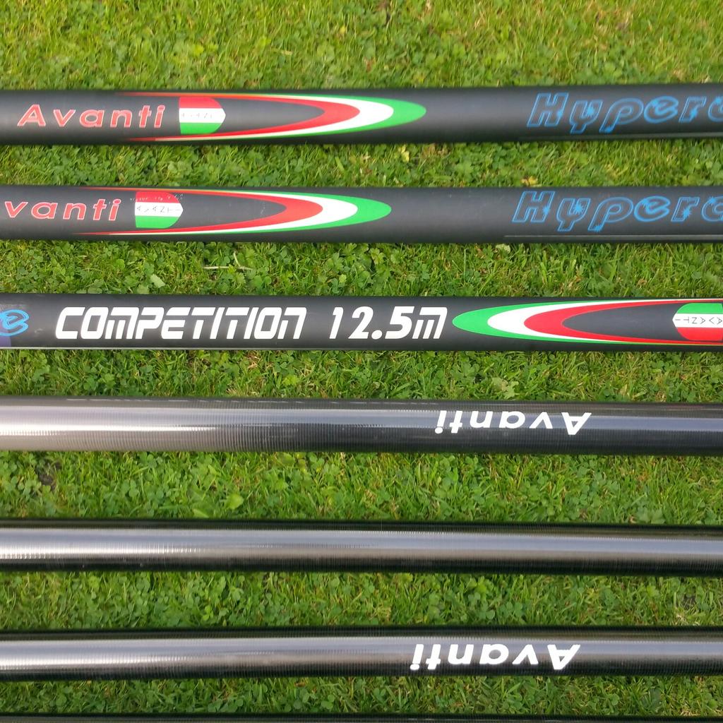 Avanti 16m fishing pole carp 3 top 2's in DY4 Tipton for 135.00 for sale |  Shpock