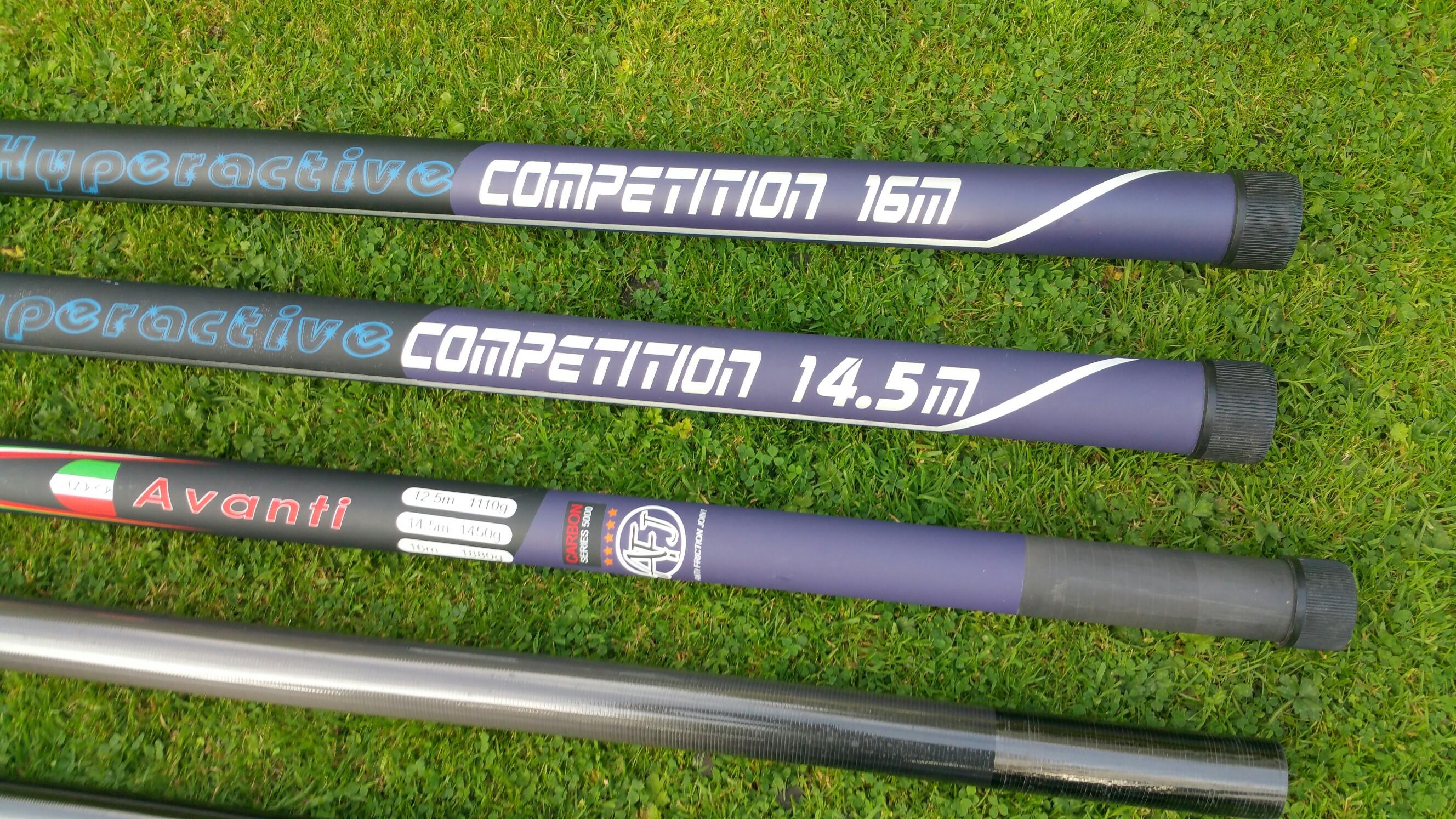 Avanti 16m fishing pole carp 3 top 2's in DY4 Tipton for 135.00 for sale |  Shpock
