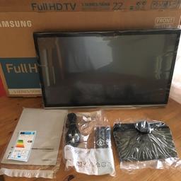 Samsung 22in full HD LED TV. Brand new. Still in packaging.