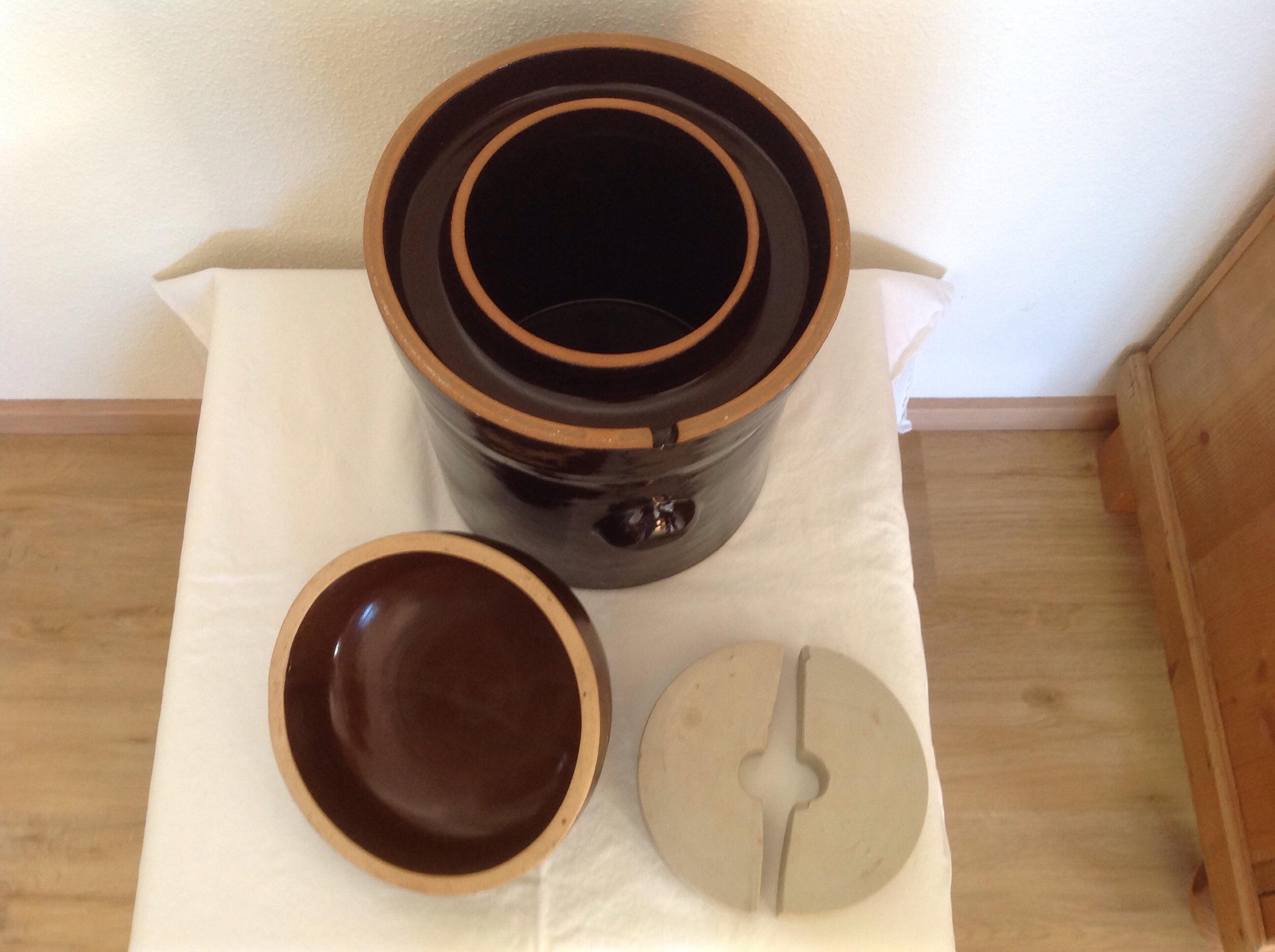 Beschwerestein Für Gärtopf 6-10 Liter - Traditioneller Fermentierungsstein