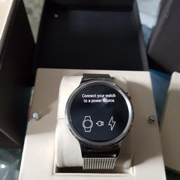 Huawei w1 smart watch immaculate condition with box instructions receipt it does it all but makes the tea 100s of faces to download plus us your photos