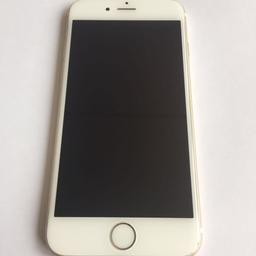 iPhone 6 mit 64GB Speicher, ohne Display Schäden, kleine Kratzer auf der Rückseite durch Staub unter der Schutzhülle (Siehe Fotos), funktioniert einwandfrei, inkl. Originalverpackung und Zubehör.