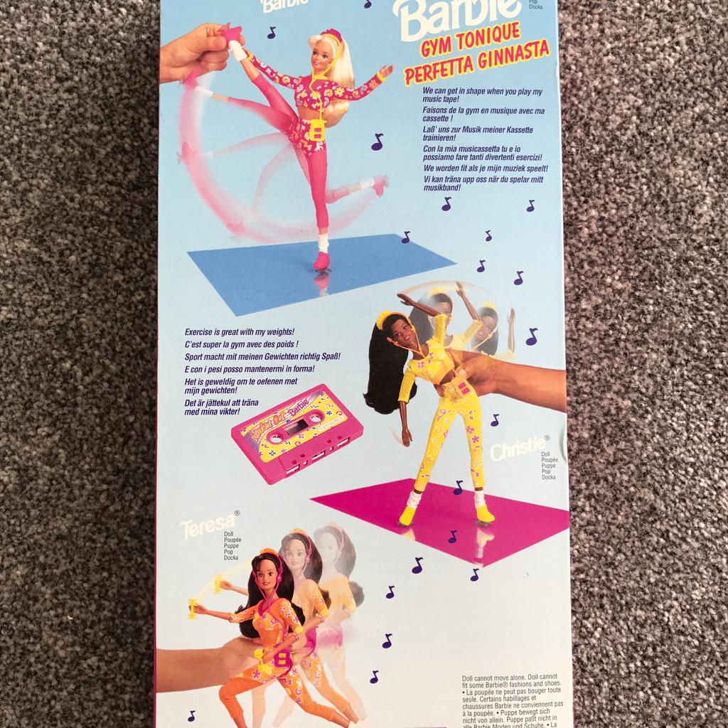 Barbie gym tonique 1990