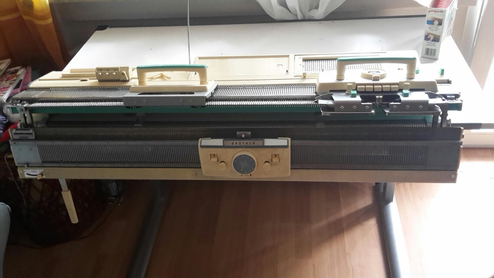 Doppelbett strickmaschine Brother kh 800 in 64584 Biebesheim am Rhein ...