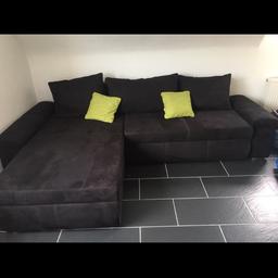Verkaufe ein Sofa mit Schlaffunktion (mit passenden Kissen) 

Maße (Länge 285 cm x Breite 170)