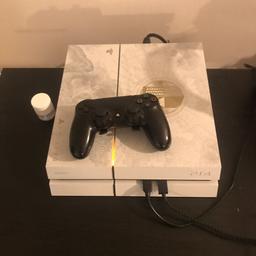 Limited edition destiny PS4 500gb with black scuff controller boxed fully working