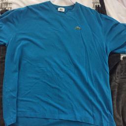 Men's Designer top size L

Lacoste

Will fit a size L/XL

Great condition

Can post for £3 fee