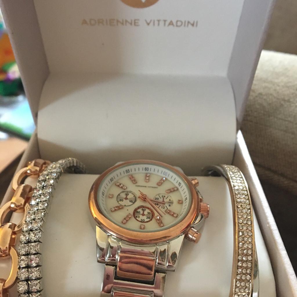 Adrienne vittadini on sale watches tk maxx