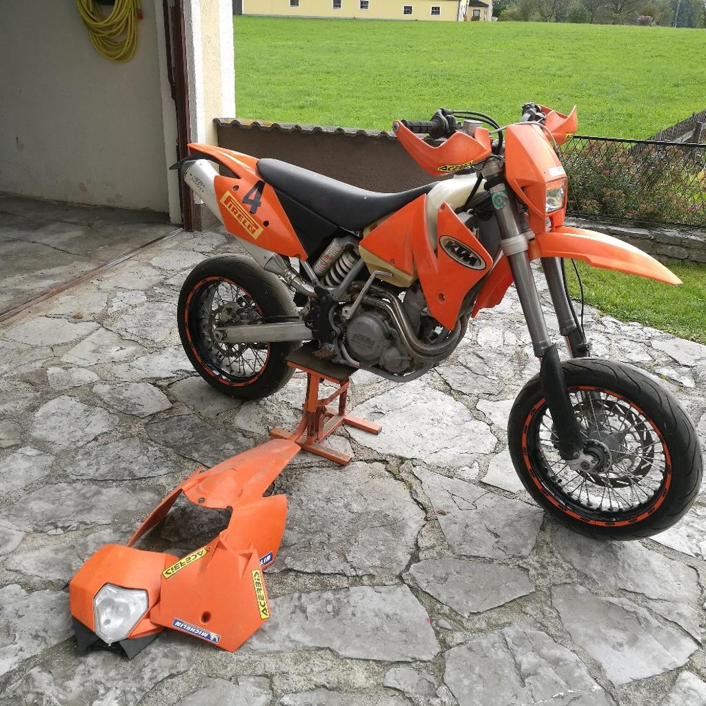 Ktm 400 exc deals supermoto