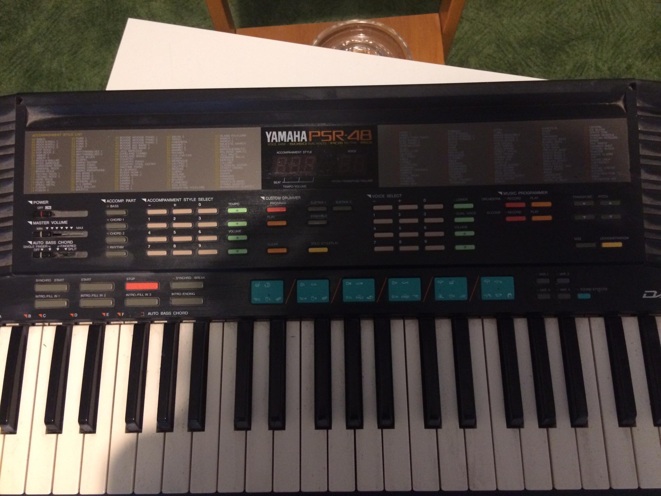 YAMAHA PSR-48 Keyboard in 45881 Gelsenkirchen für 35,00 € zum Verkauf ...