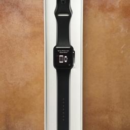Apple Watch like new(the strap in the picture has never been used at all)with all leads and an extra leather strap, what has been used but still in good condition.

Any questions just ask