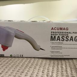 Deep tissue body massager. Hardy used - in excellent condition. Collection or courier postage can be arranged.