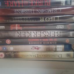 Excellent condition 
£1 each 
15 DVD
1 blueray