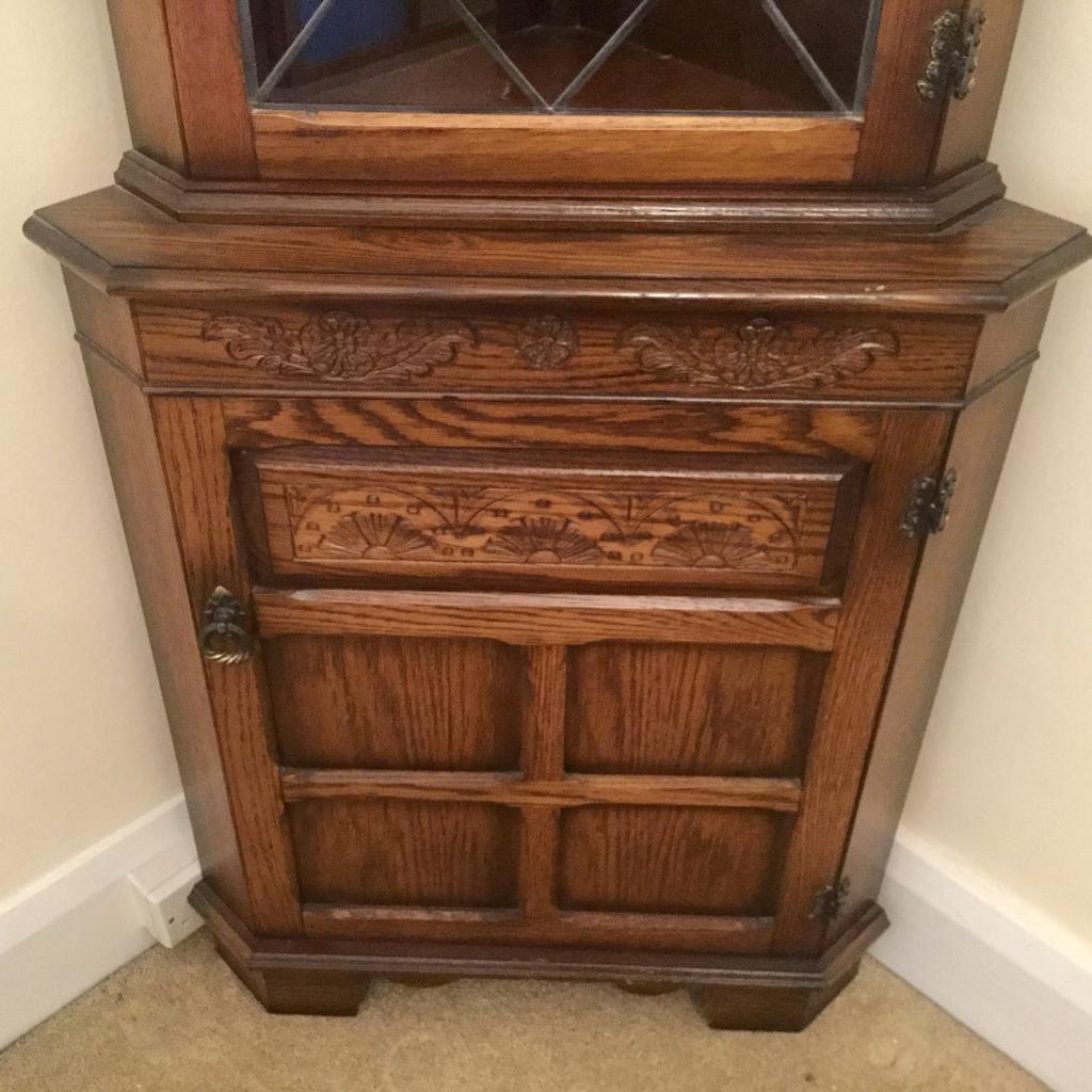 dark-wood-corner-display-cabinet-in-dy3-dudley-for-5-00-for-sale-shpock