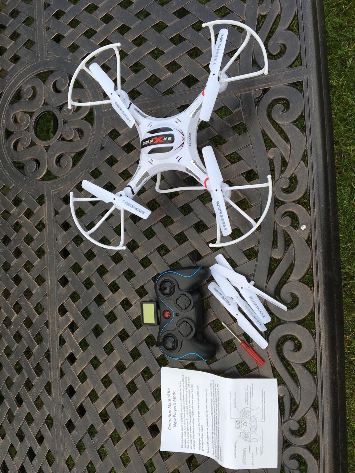 Chaser 6 axis gyro drone in TN33 Battle for £20.00 for sale Shpock