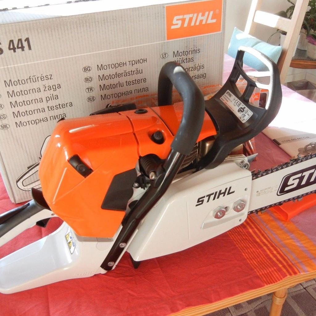 Stihl Ms 441 Motorsäge mit 50 cm Schwert in 6336