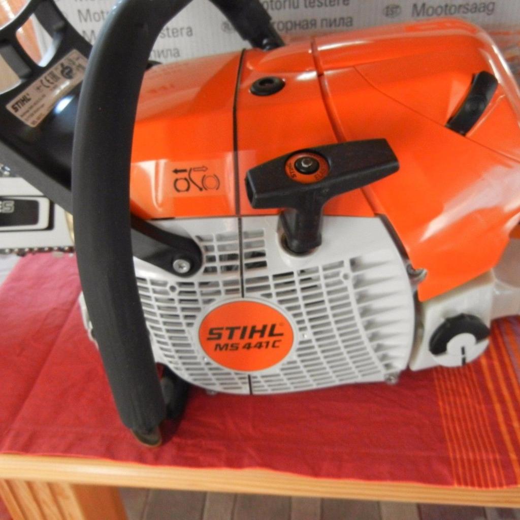 Stihl Ms 441 Motorsäge mit 50 cm Schwert in 6336