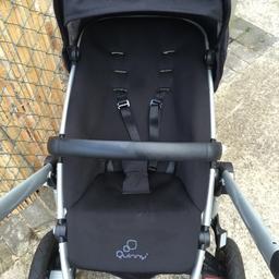 Good condition also have 2 new quinny buzz wheels and the frame of the pram but the suspension has stopped working so selling parts. I have adapters for car seat to