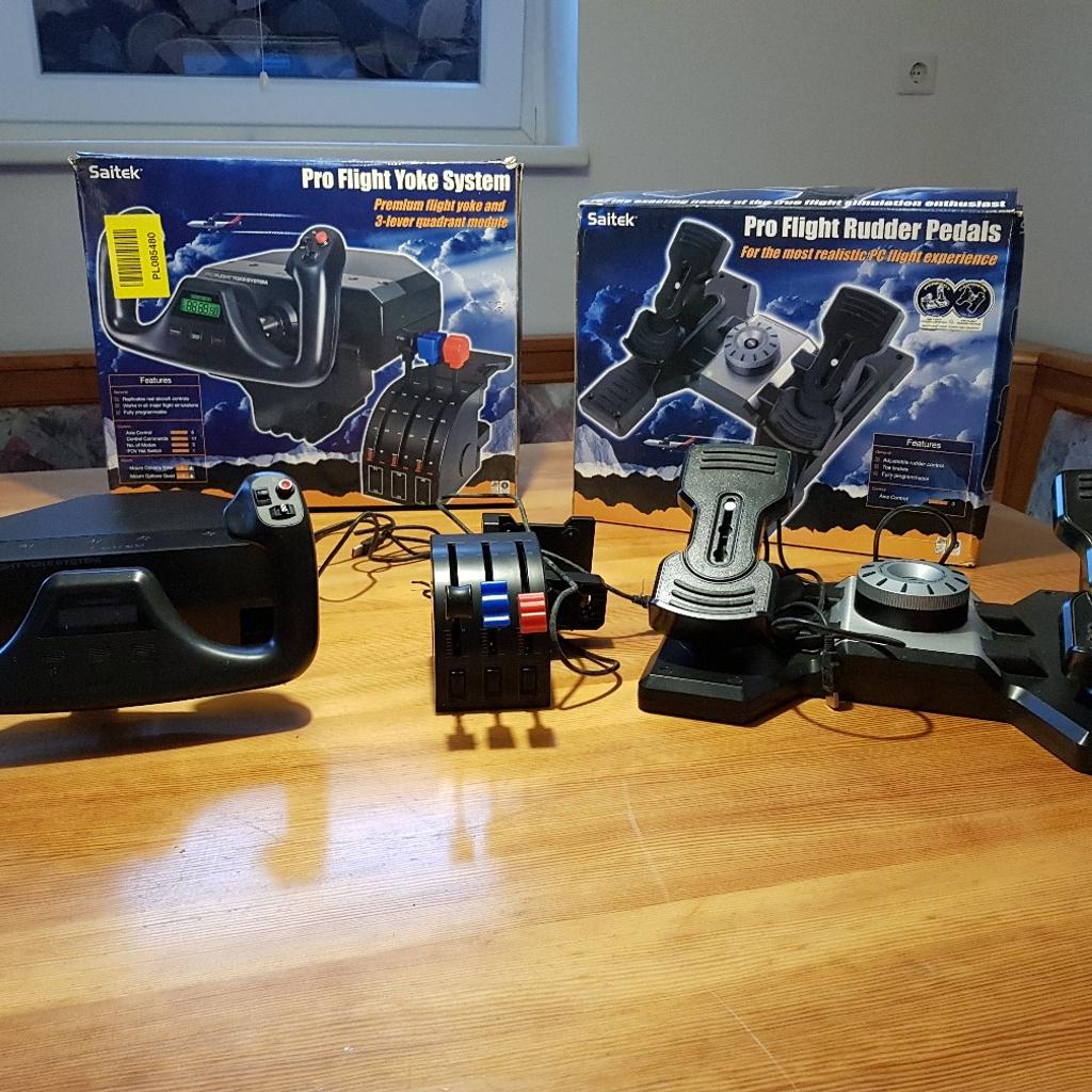 Saitek Pro Flight Yoke System in 1300 Schwechat für 200,00 € zum ...
