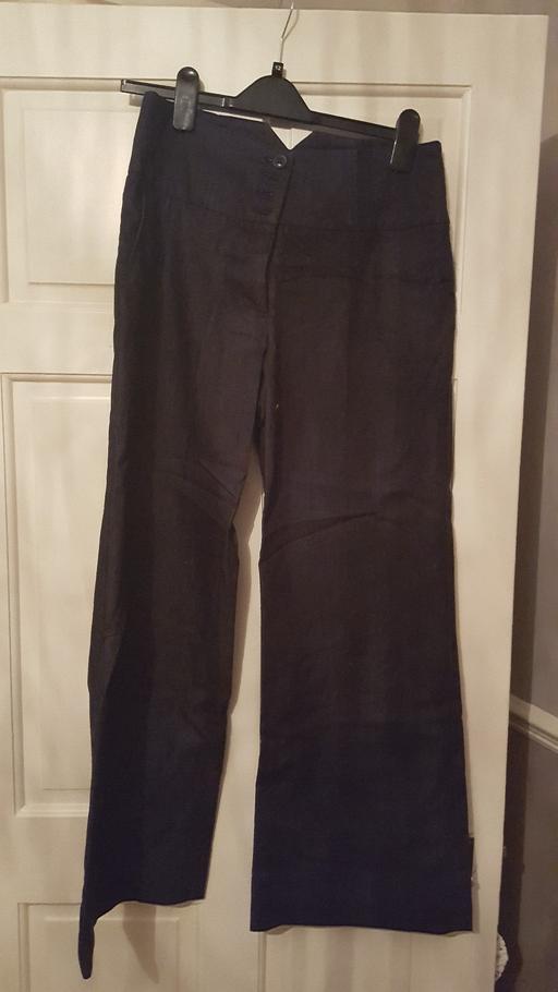 Buy & Sell Leicestershire Charnwood - Photos for DARK BLUE LADIES TROUSERS SIZE 12