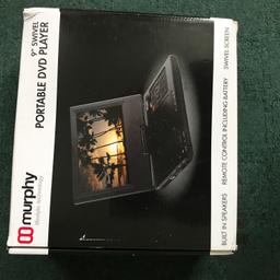 Portable DVD player hardly used so like brand new