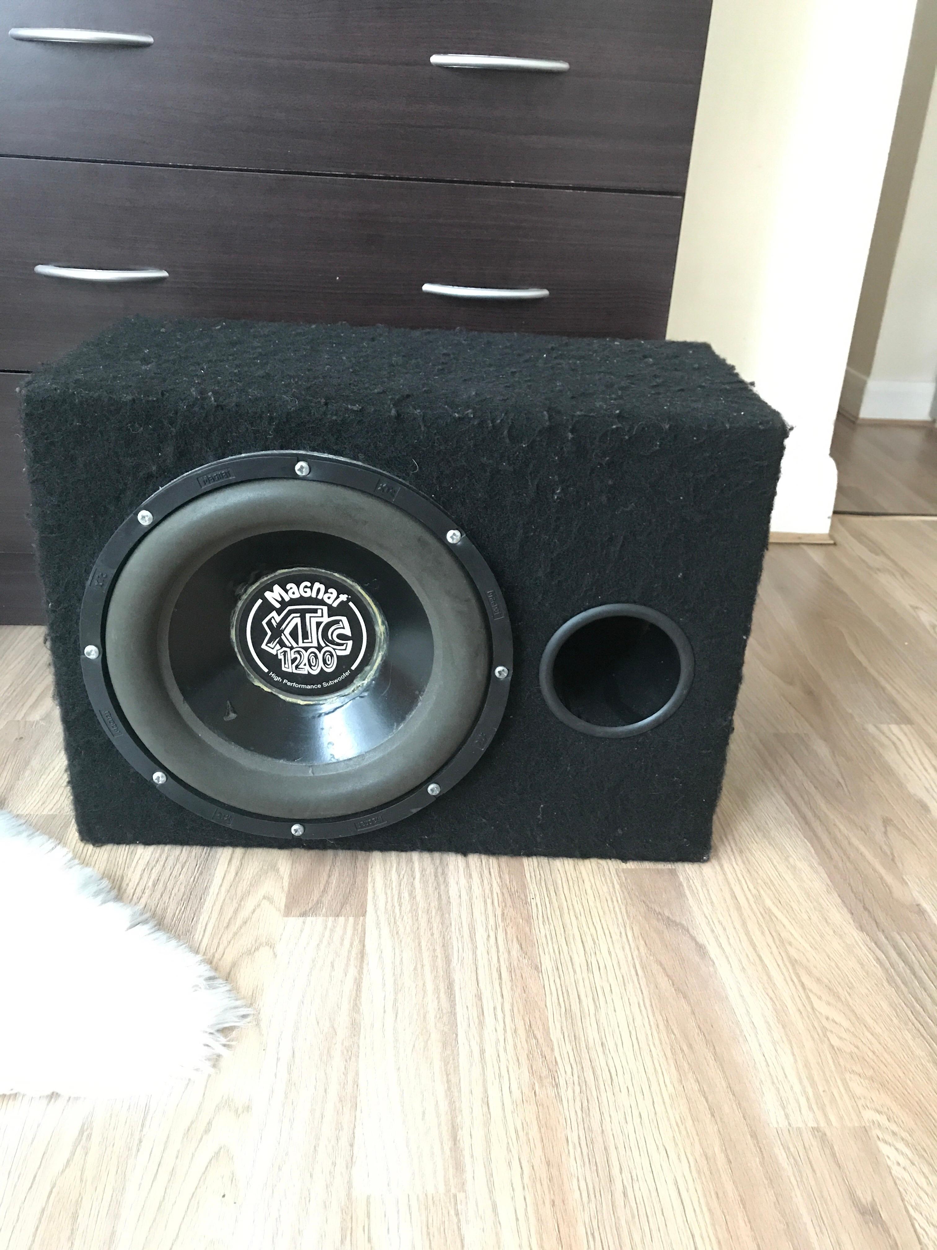 Magnat XTC 1200 High performance subwoofer in E6 Newham for £35.00 for