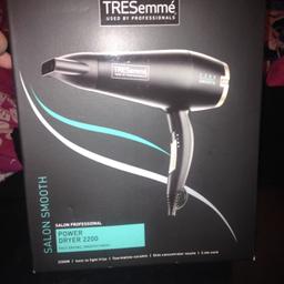 Brand new tresame hair dryer 2200 new in box