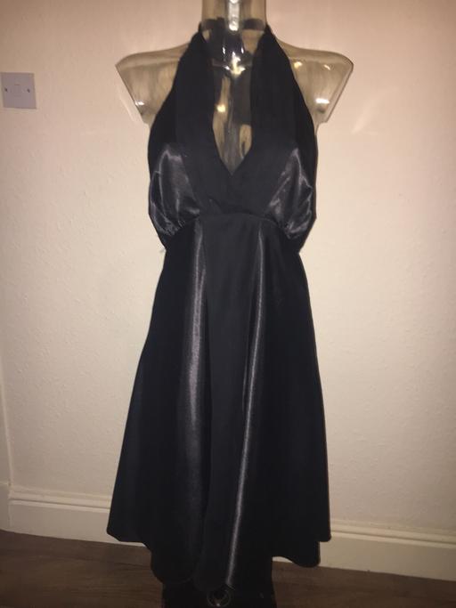 Buy & Sell Merseyside Sefton - Photos for Ladies SOUTH Black halterneck dress size 12