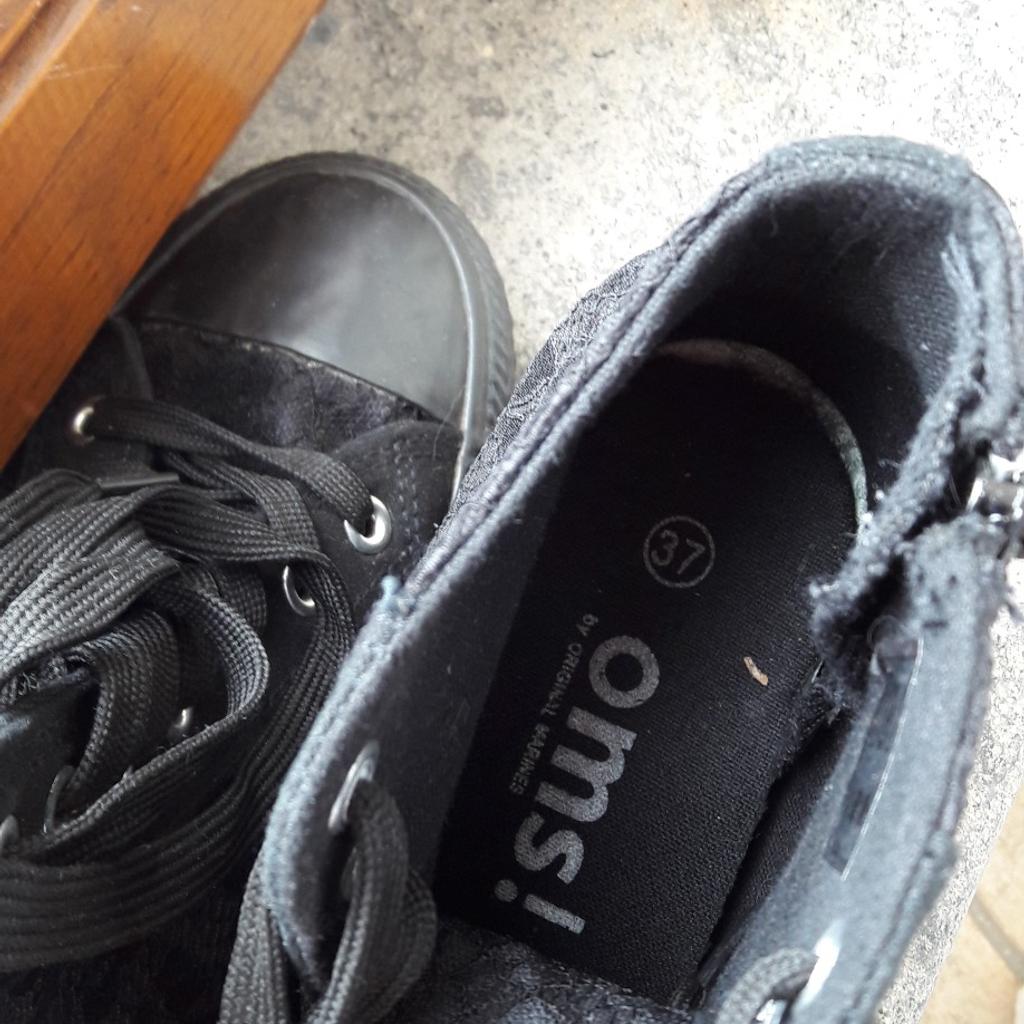 Converse tacco interno nere sales