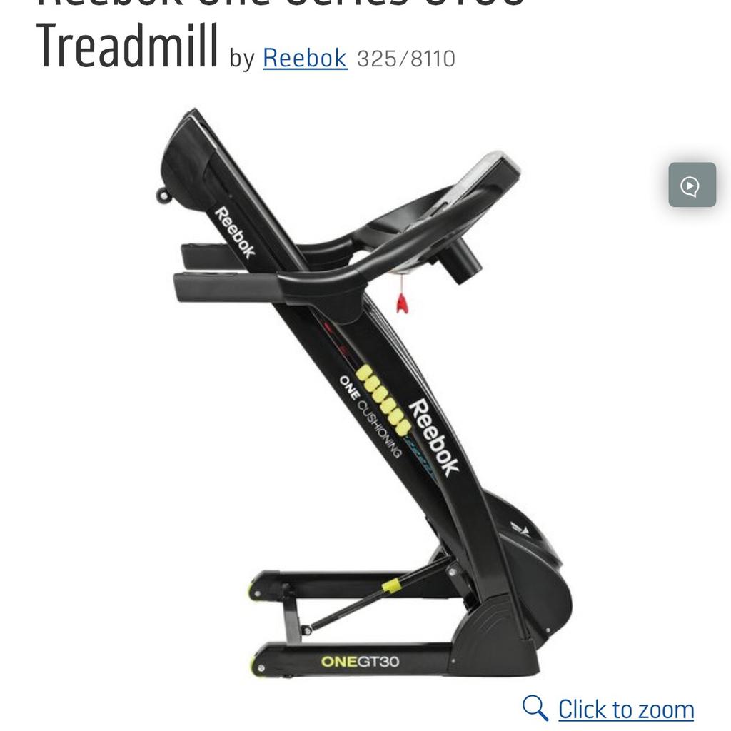 reebok laufband gt30 one series