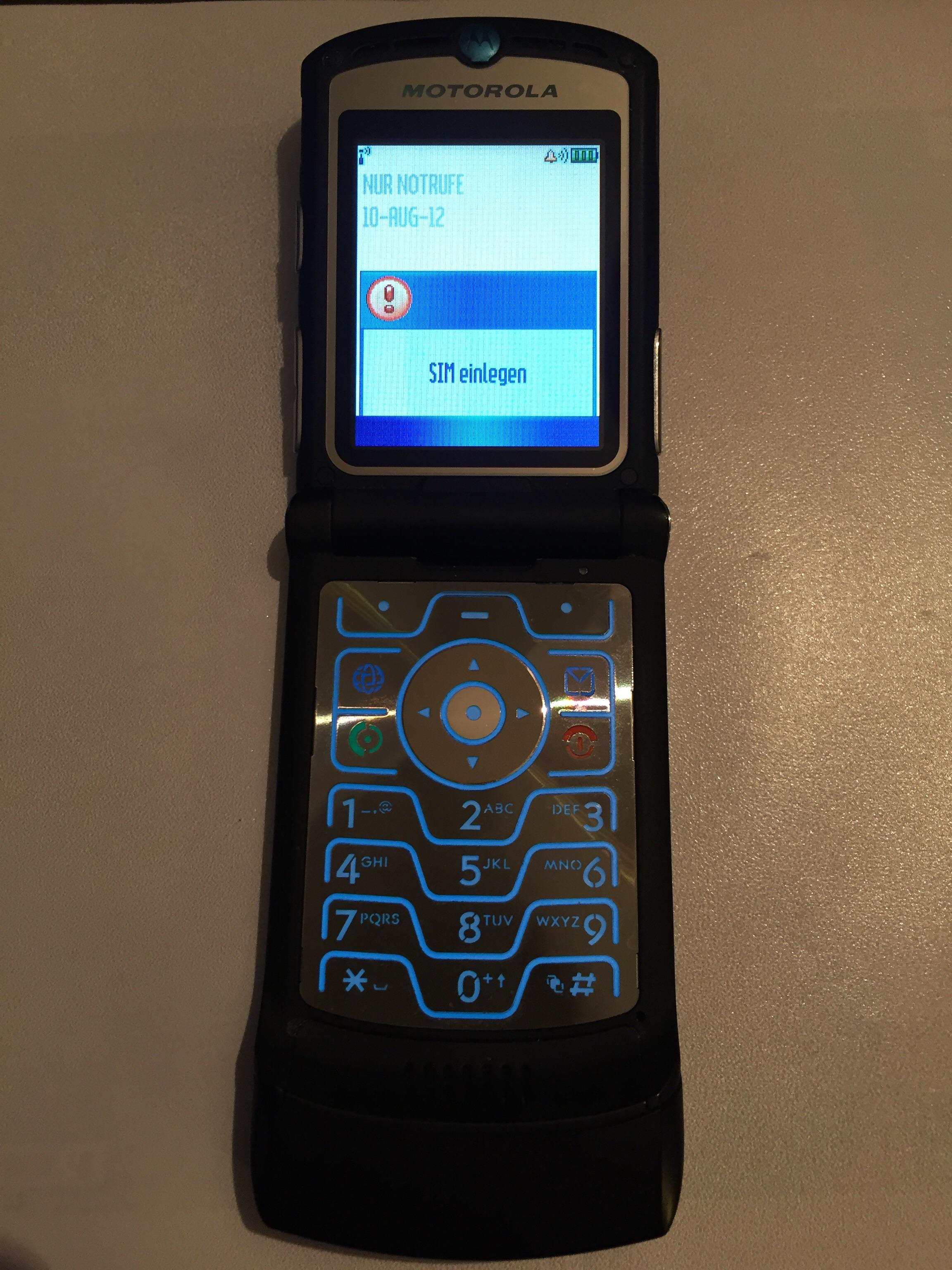 Motorola Razr V3 in 64720 Michelstadt für 27,00 € zum Verkauf Shpock DE